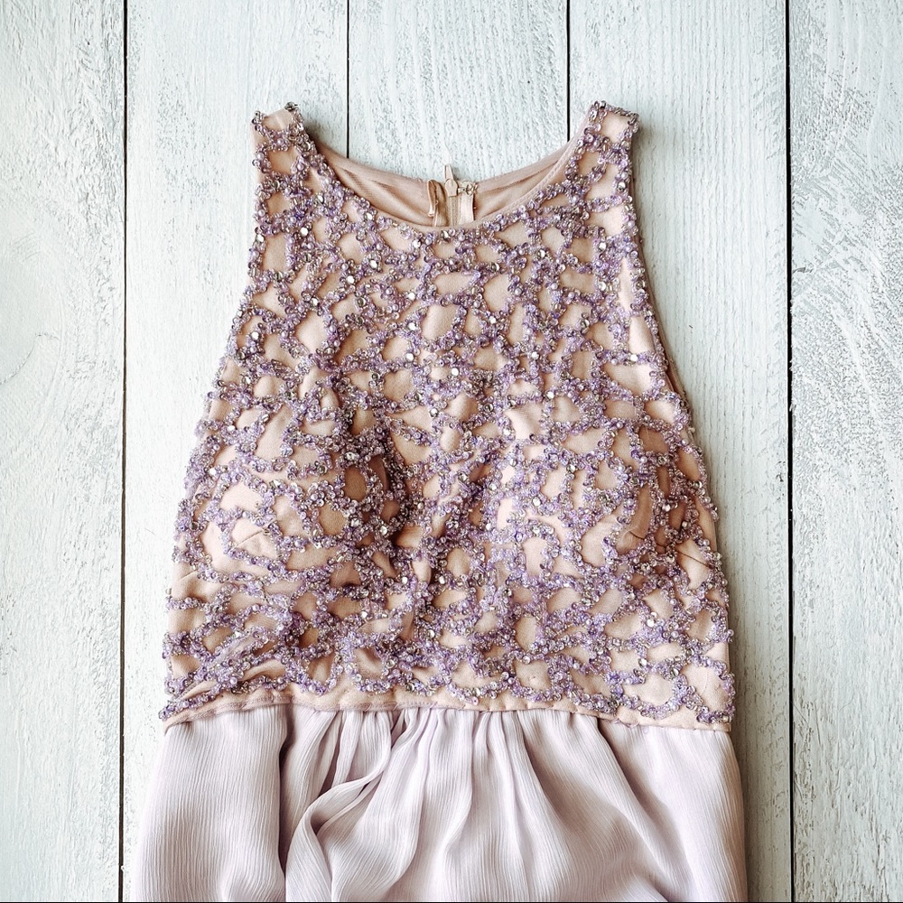Terani Couture Lavender prom dress